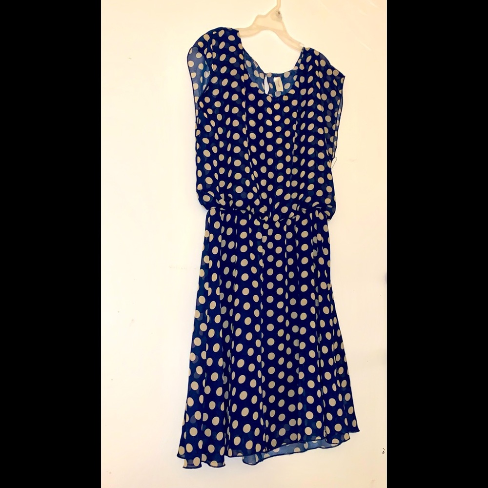 Woman’s polka dot dress top